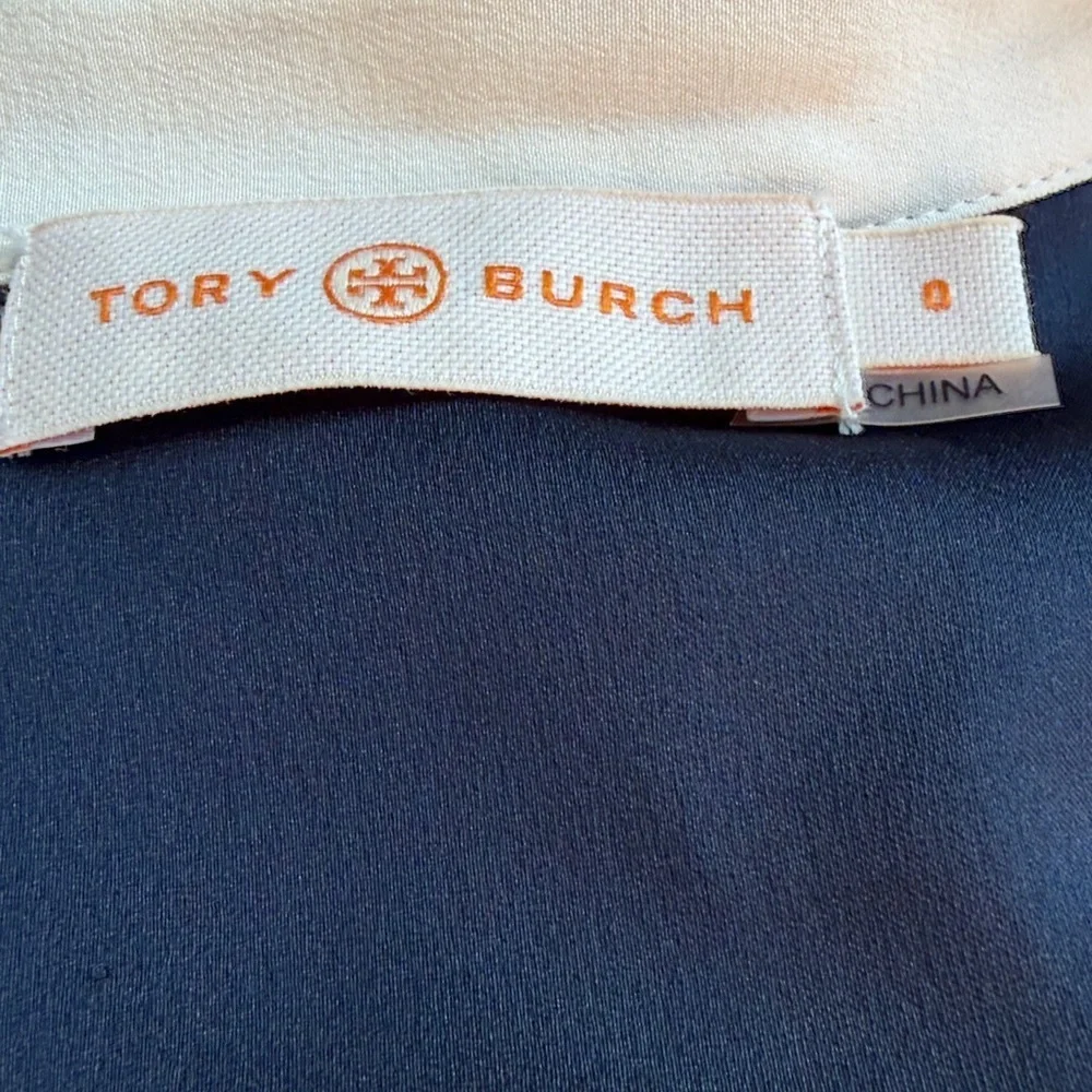 Tory Burch Dress Cora Polka Dot Shirt Dress Silk